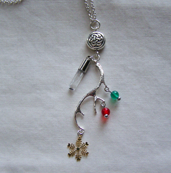 Reindeer 2025 antler necklace