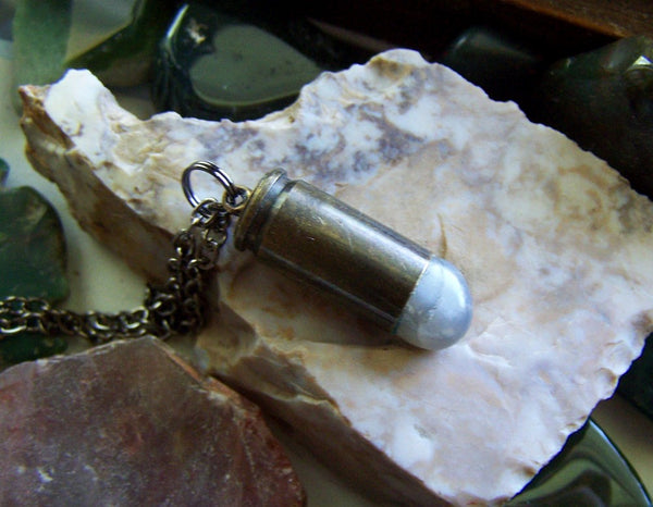 Natural Moonstone Crystal Bullet Jewelry Pendant Necklace – My Mystic Gems