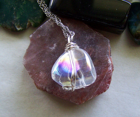 Rose Gold Wire Wrapped Necklace / Wire Wrap Jewelry / Amethyst / Rose  Quartz Necklace / Opalite Jewelry / Teardrop / for Women / for Her - Etsy | Wire  wrapped necklace, Handmade crystal necklace, Crystal jewelry necklaces