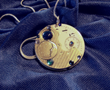 Blue Moon Watchworks Steampunk Jewelry Pendant