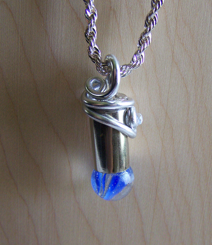 Bullets for 2025 peace necklace
