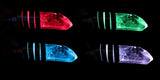 LED Light Up Color Change Natural Quartz Crystal Pendant Necklace