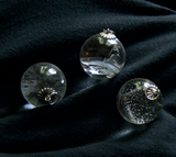 Natural Quartz Crystal Ball Jewelry Pendant Necklace