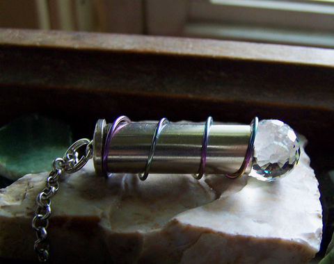 Silver 2025 bullet swarovski