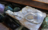 Natural Clear Quartz Crystal Ball Dragon's Claw Pendant Necklace