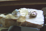 Sun and Moon Citrine Labradorite Gemstone Pendant Necklace