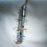 Orgone Energy Collector Silver Spiral Bullet Jewelry Custom Made Pendant
