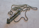 Deconstructed Watch Works Treasure Tube Steampunk Necklace